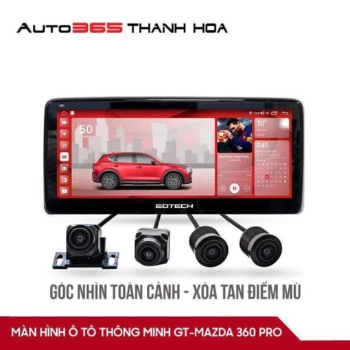 Màn Hình Android Ô Tô Thông Minh Gotech GT Mazda 360 Pro