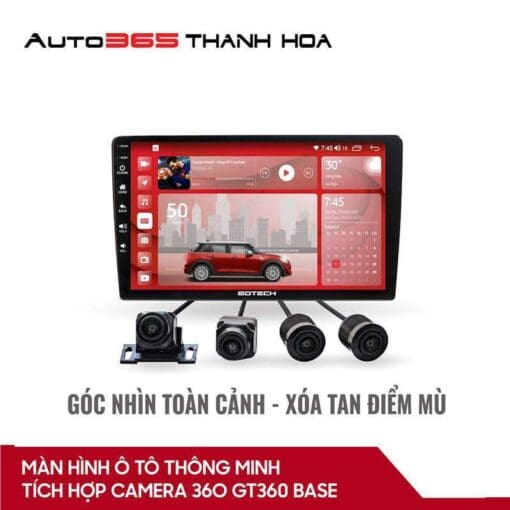 Màn Hình Android Ô Tô Thông Minh Gotech GT360 Base