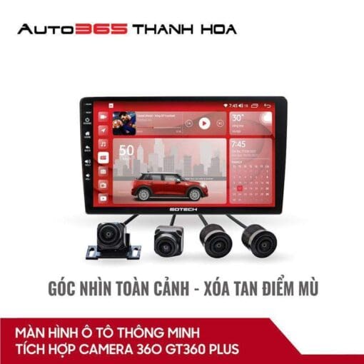 Màn Hình Android Ô Tô Thông Minh Gotech GT360 Plus