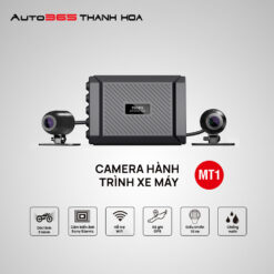 Camera hành trình xe máy MT1 ghi hình trước sau