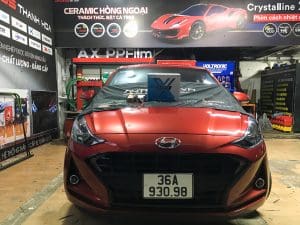 Hyundai I10 nâng cấp ánh sáng với Bi laser V20L New 2024
