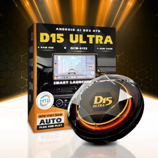 HTD Android box cho ô tô D15 Ultra