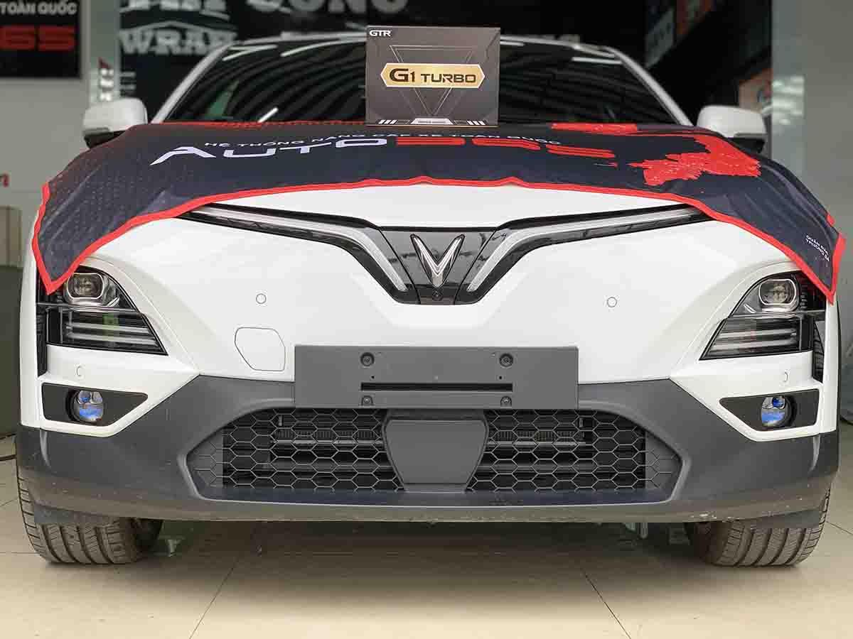 Độ Đèn Gầm Cho VinFast VF6 Với Bi Gầm GTR G1 Turbo