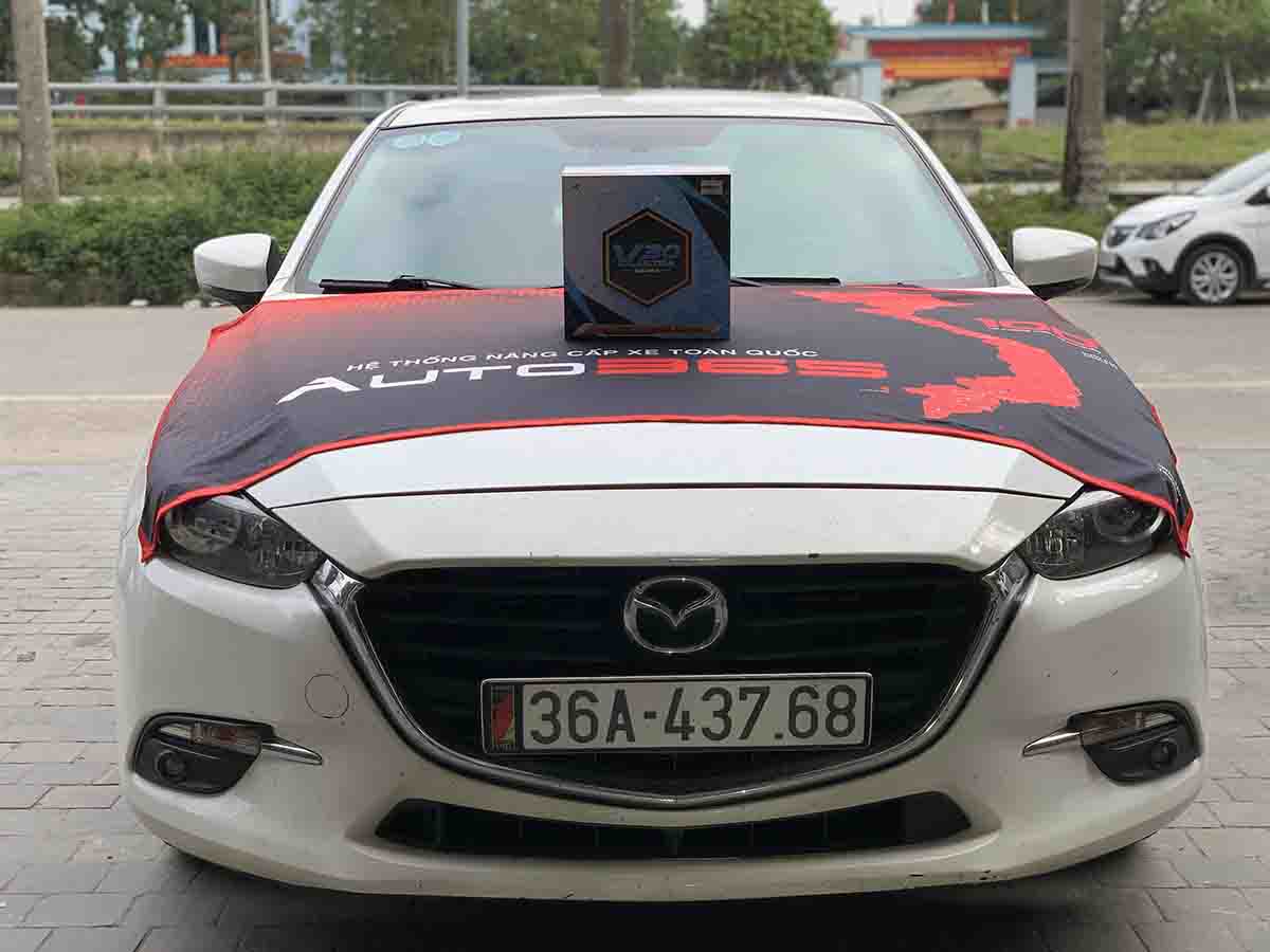 Nâng Cấp Ánh Sáng Mazda 3 2019 Với Bi LED X-Light V30 Ultra