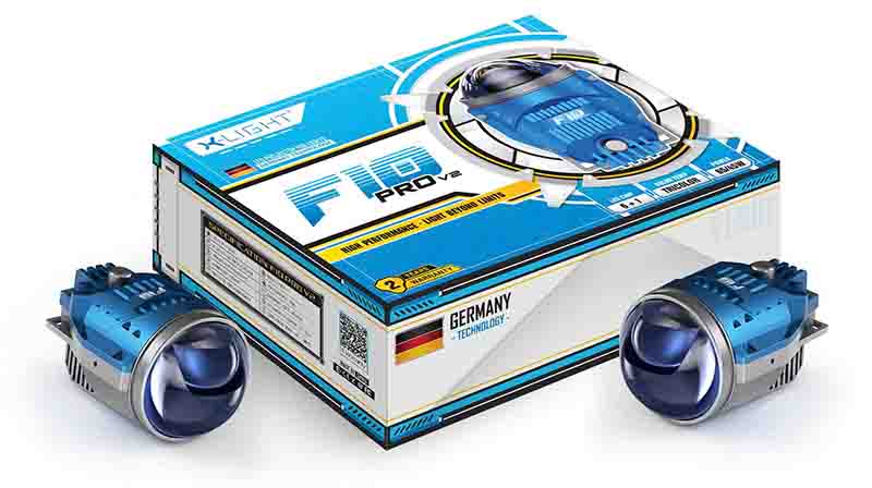 Đèn Bi Gầm X-Light F10 Turbo V2