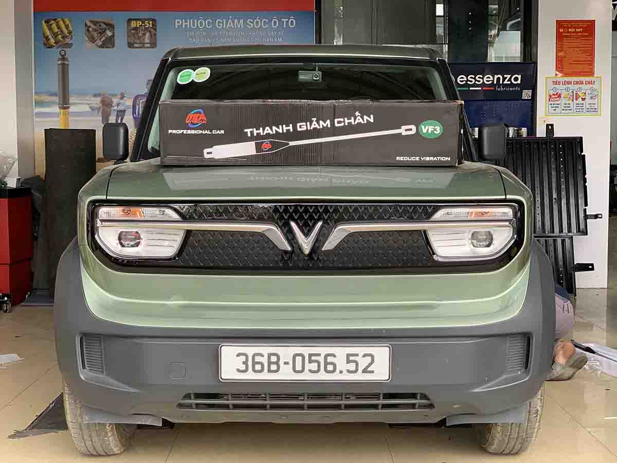 Lắp Đặt Thanh Giảm Chấn MTA Cho Vinfast VF3
