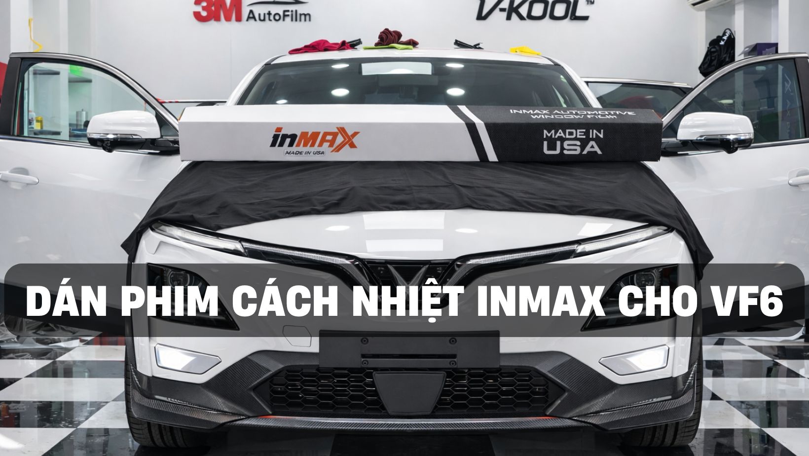 Dán Phim Cách Nhiệt Inmax Cho VF6 Mới