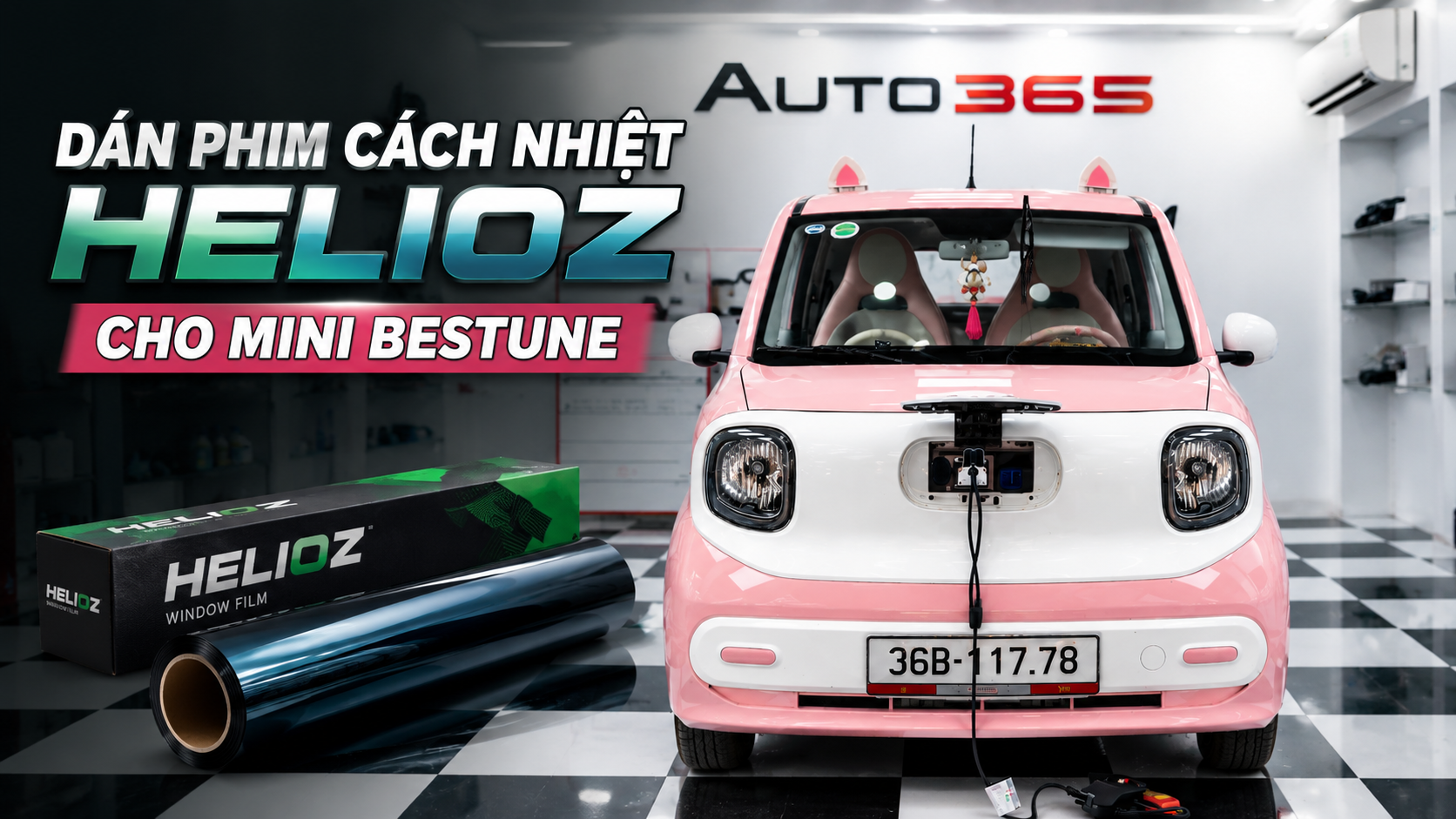 Dán Phim Cách Nhiệt Helioz Cho Mini BESTUNE 2025