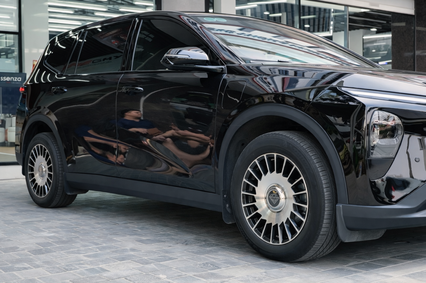 nâng cấp mâm xe maybach cho Limo Green