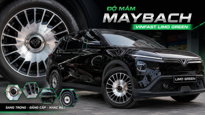Độ Mâm Maybach Cho VinFast Limo Green