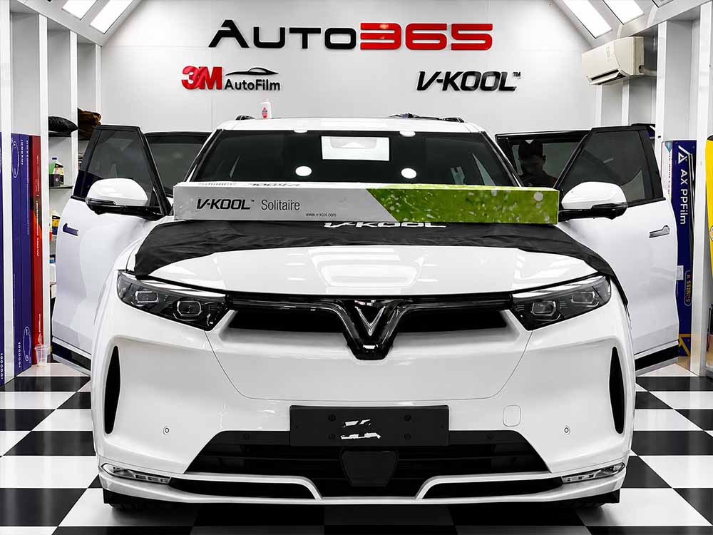 Dán phim cách nhiệt V-KOOL cho Vinfast VF9 có gì khác biệt