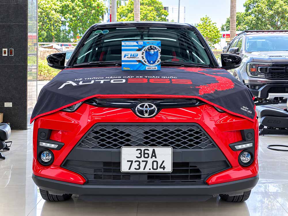 độ đèn Toyota Raize tại Thanh Hóa
