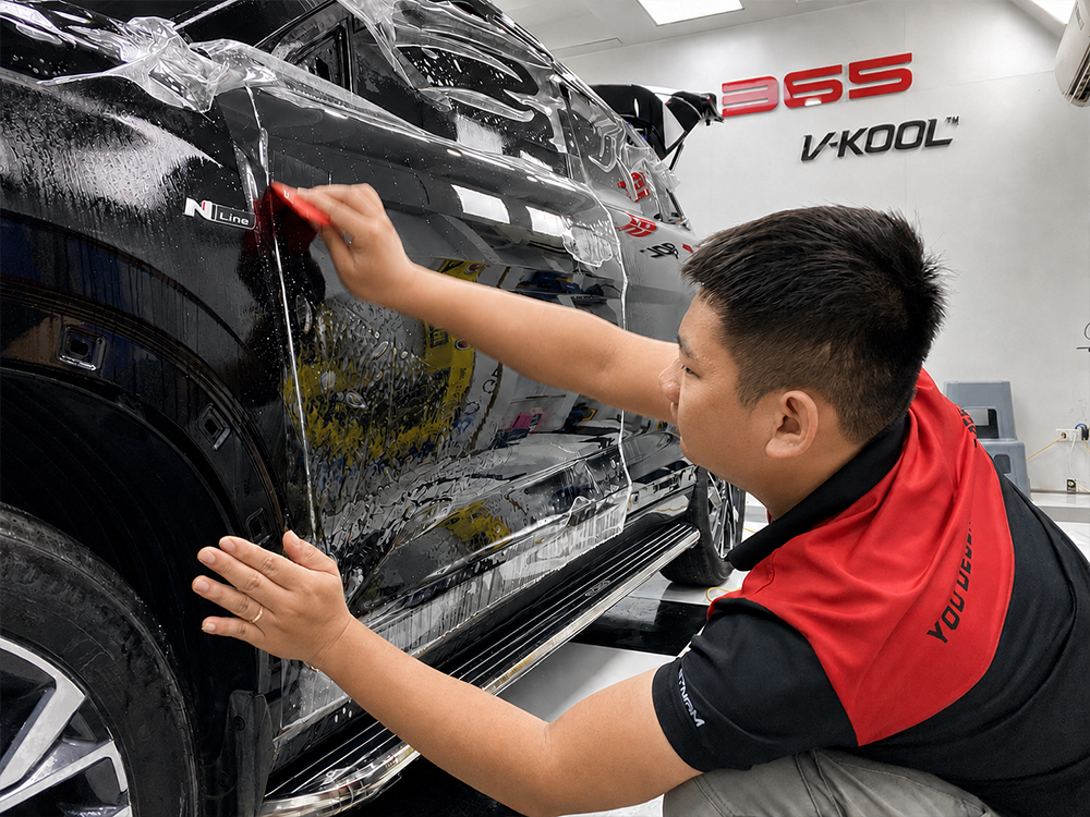 Giữ độ bóng và chiều sâu cho màu sơn