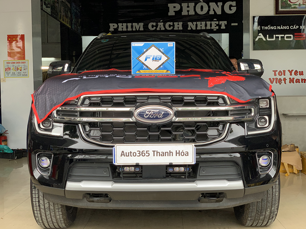 Độ đèn gầm Ford Everest 2026