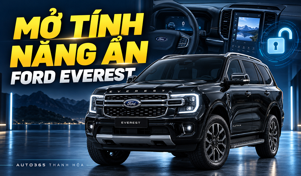 Mở tính năng ẩn Ford Everest