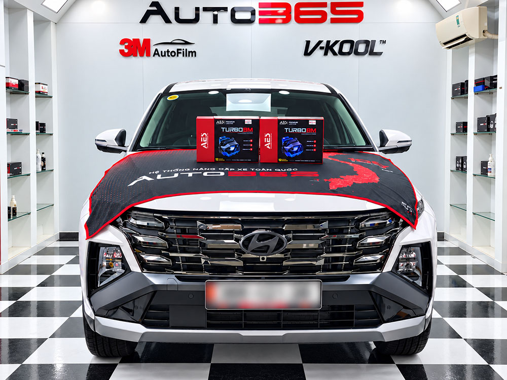 Nâng Cấp Ánh Sáng Hyundai Tucson 2026 Với 2 Cặp AES Turbo BM